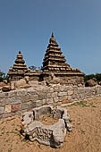 Mamallapuram - Tamil Nadu. The Shore Temple. 